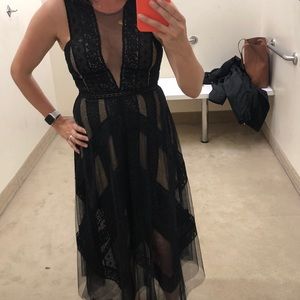 Bcbg lace andi dress